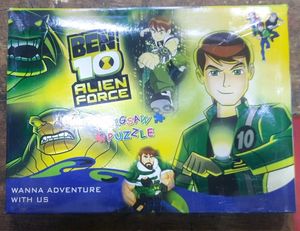Ben 10 Alien Force , Jigsaw Puzzle 3in1 Puzzle