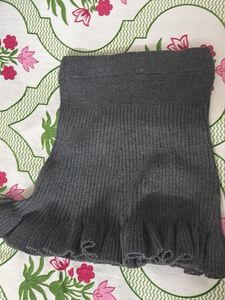 ruffled skirt