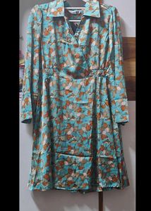 Elegant Floral Print Dress