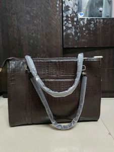 Classic Crocodile Texture Handbag