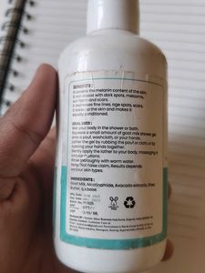 Sonavi Goat Milk Nicotinamide Shower Gel