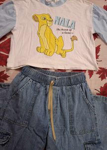 Denim Relaxed Fit Jeans/joggers