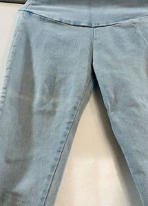 Sky blue denim