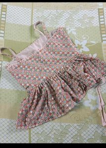 Designer Peplum and lehnga Set