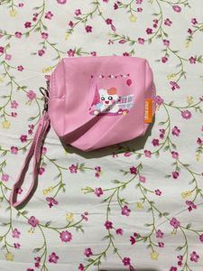 Cute Pink Cartoon Pouch