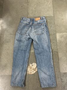 baggy denim jeans for go to outfit
