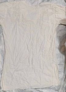 Elegant White Embroidered Kurta