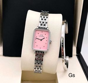 Elegant Rose Gold Watch &amp; Bracelet Set