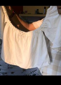 Off-Shoulder Cropped Top