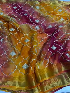 Stunning Ombre Semi piyor Saree