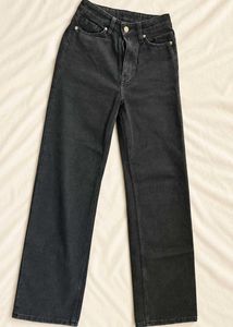 Classic Black Denim Jeans