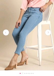 Blue Denim Regular Jeans