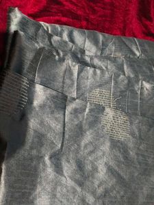 Elegant Grey Saree with Subtle Design