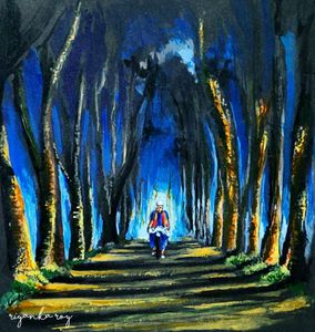 Acrylic painting