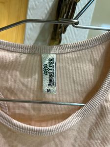 Light Pastel Pink Innerwear For Girls