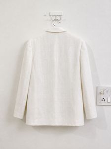 Classic White Blazer