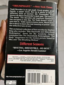 Stephen King Apt Pupil Book