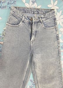 Light Wash Wide Leg Jeans