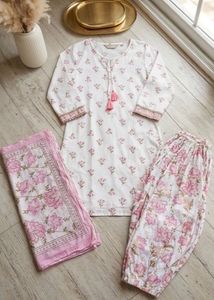 Farshi Floral Print Kurta Set