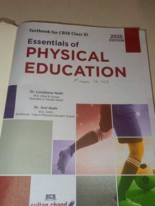 Essentials of Physical Education Class XI Textbook