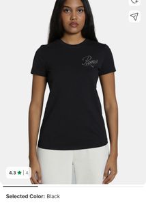 Puma Black Graphic T-Shirt