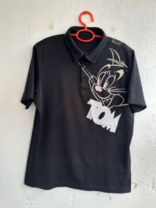 Tom and Jerry Graphic Polo T-Shirt