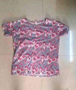 Abstract Print T-Shirt