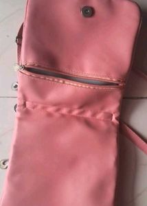 Peach Crossbody Bag