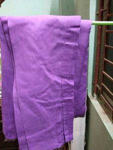 Grey &amp; Purple Kurti Set