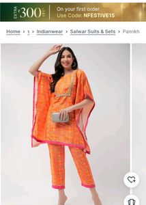 kaftan suit set
