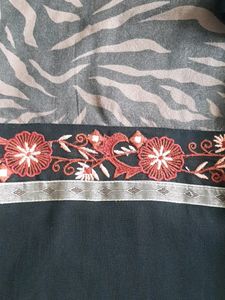 High Neck Branded Kurti Georgett