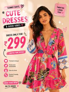 🔥 BUY 1, Get 1 FREE🔥Tropical Vibe Dress