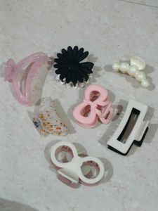 combo of 5 types hair accessories