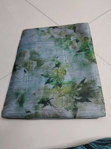 Grey colour floral design saree...