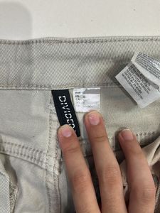 Light Grey Wide Leg Pants