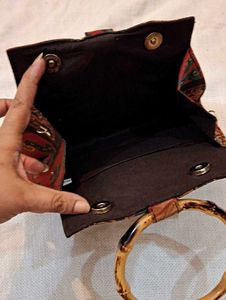 Unique Vintage Asian Inspired Handbag