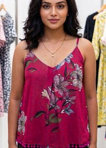 Floral Print Cami Top ( fixed)