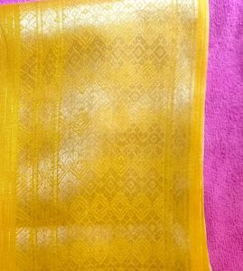 Beautiful zari line s fancy saree