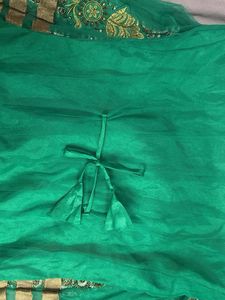 Green Embroidered Kurta Set