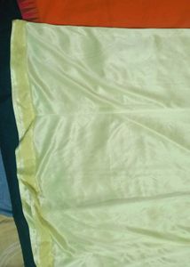Elegant Pale Yellow Saree