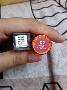 renee liquid lipstick and MILA beauty