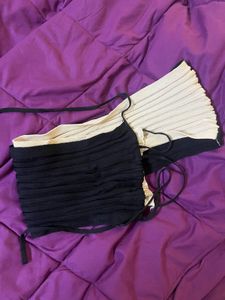 Unique Pleated Halter Top Savana