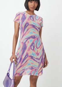 westside Tie-Dye Bodycon Dress