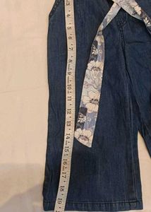 girls denim top and Pant
