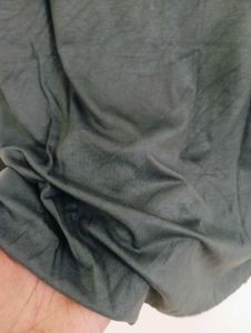 Dark Green Turtleneck Top
