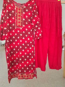 3 suits [ Only Pink Suit Has Dupatta]