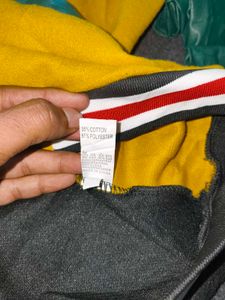 Retro '1991 All Star' Patchwork Color-Block Varsit