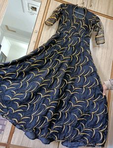 Full Embroidery Long Dress 🌟