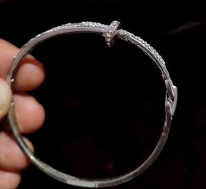 Sparkling Crystal Cuff Bangle