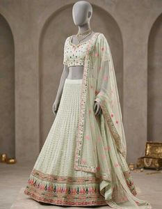 Elegant Pastel Lehenga Choli